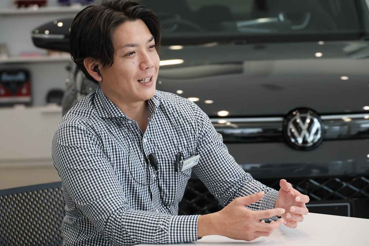 画像: Volkswagen富山新庄でセールスコンサルタントを務める松本竜治さん