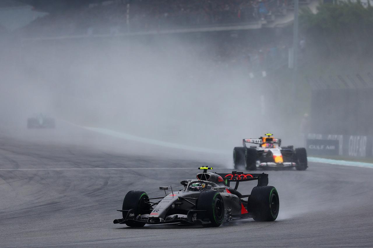 画像2: 【Bahrain GP】Audi F1、波乱のセパンで入賞目前も最終周に11位へ