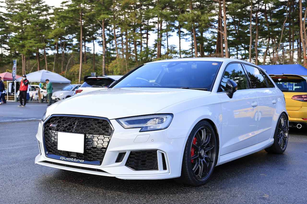 画像: 今回はAudi RS3もエントリー。