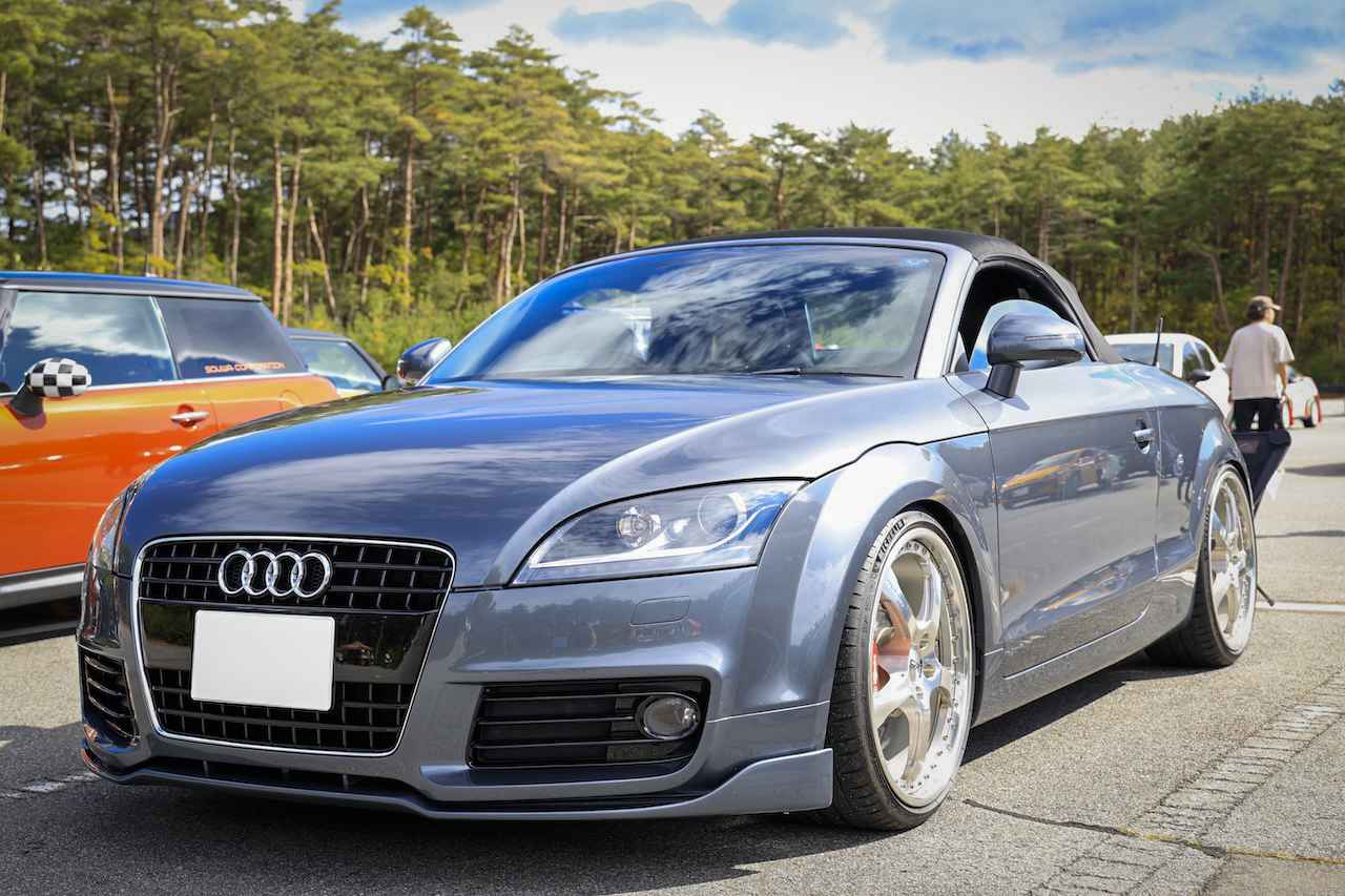 画像: こちらのAudi TT Roadstarは昨年に引き取りエントリー。