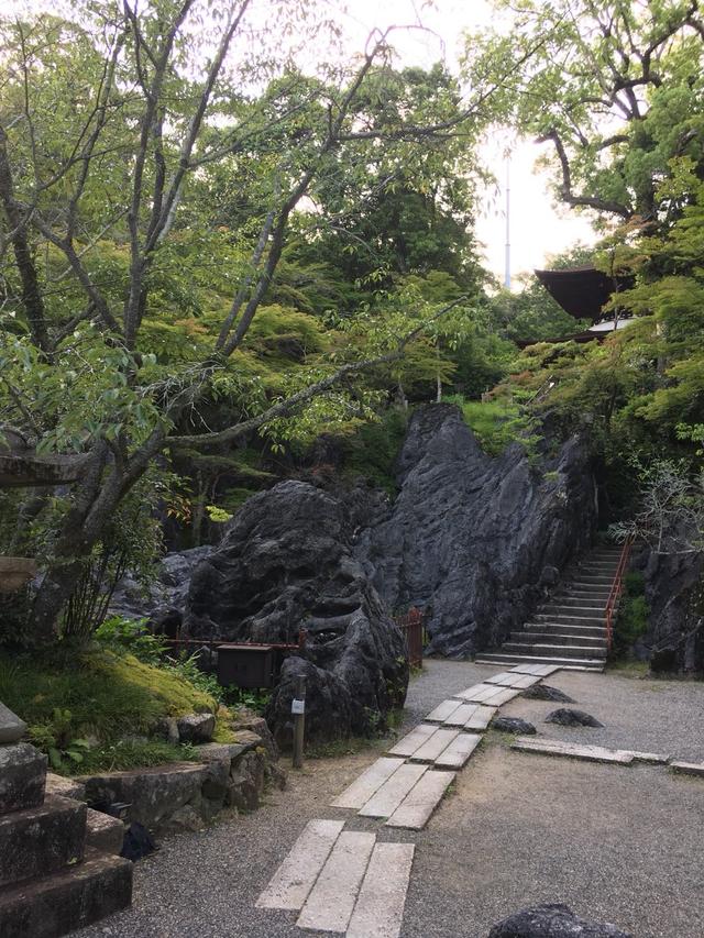 画像: これが天然記念物に指定されている「珪灰石(けいかいせき)」。 石山寺の名前の由来となっています