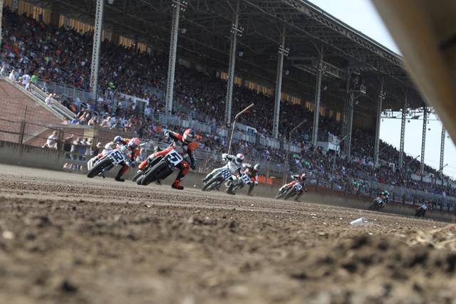 画像: 2017 American Flat Track Round Springfield Mile II 2017-09-03 www.americanflattrack.com