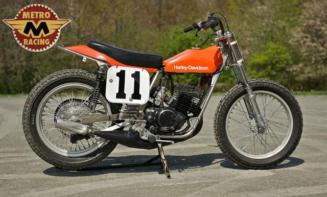 画像: 1978 Champion Framed Factory Harley Davidson MX250 metroracing.com