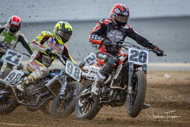 画像: 20番はハーレーファクトリーXG750、98番はヤマハMT-07、71番はカワサキニンジャ650。 PC: Stephen Tripp Photography