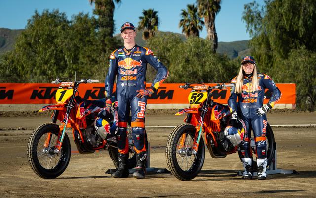 画像: Red Bull KTMファクトリーチーム www.americanflattrack.com