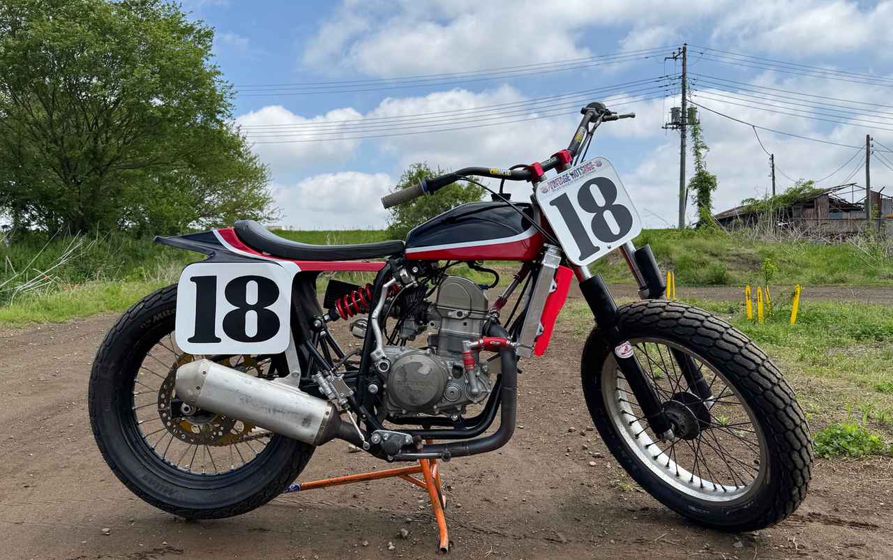 画像: [Flat Track Friday!!] 大衆の、大衆による、大衆のための？新型450ccフレーマーが苦節6年越し (！) にて堂々完成いたしました！ - LAWRENCE - E-RIDE x LIFESTYLE + α