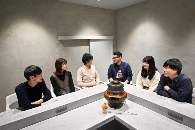 画像: 社内にある茶室