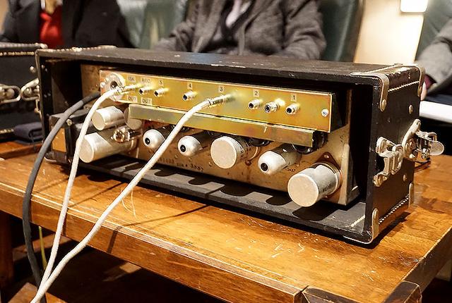 画像: アルテック「1567A」の背面。本機もヴィンテージなのだが、そうは思えないほど状態が良かった
