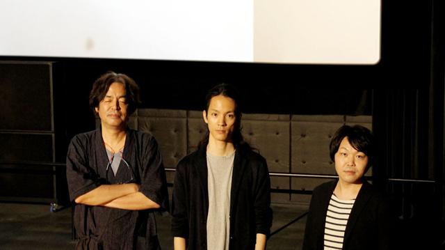 画像: 写真は左から、音響監修した岩浪さん、シネマシティの映写クルーの雨宮さん、シネマシティの遠山さん