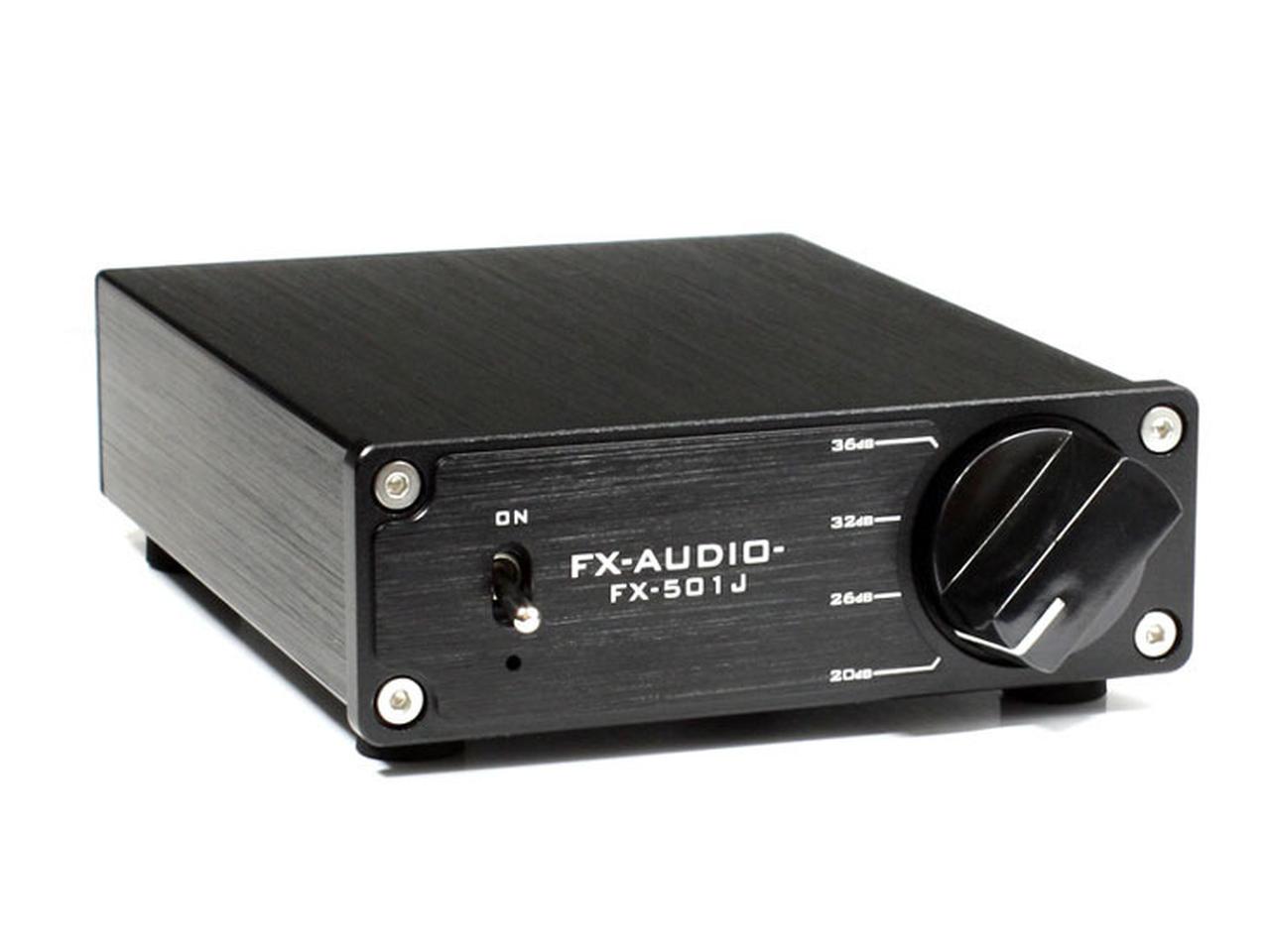FX-AUDIO、出力100Wのモノラルパワーアンプ「FX-501J」、本日1/31より
