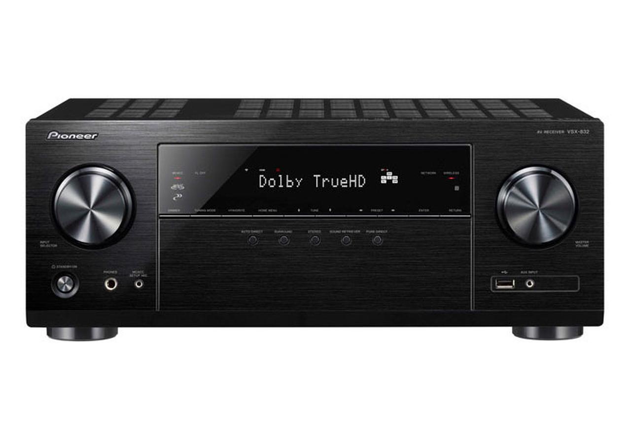 Pioneer VSX-832 AVアンプ パイオニアのAVアンプVSX-832は、明瞭かつ距離感が伝わる定位で