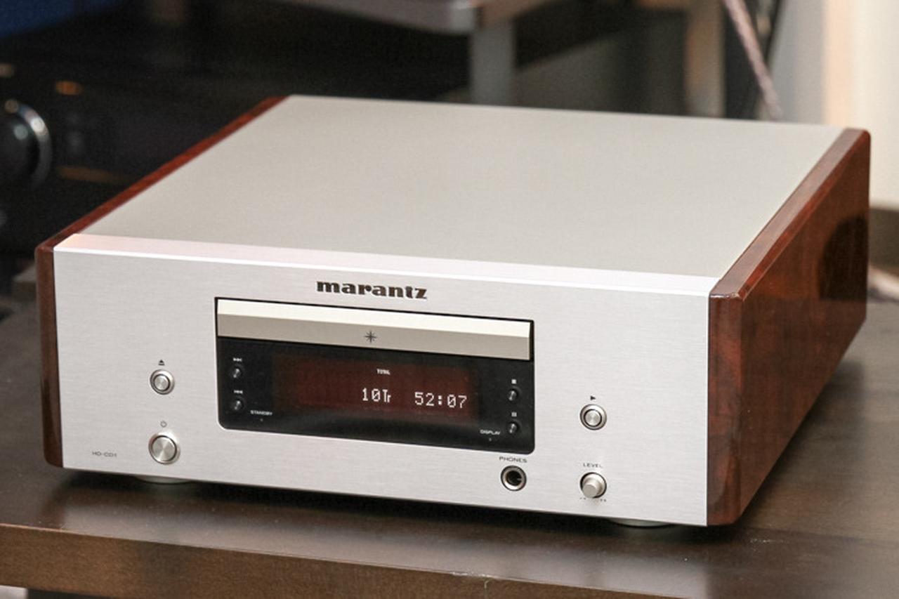 マランツ HD-CD1 CDプレイヤー ヘッドフォンアンプ内蔵 2019年製 SSO新製品レビューマランツ「HD-CD1」幅304mmの本格CDプレーヤー