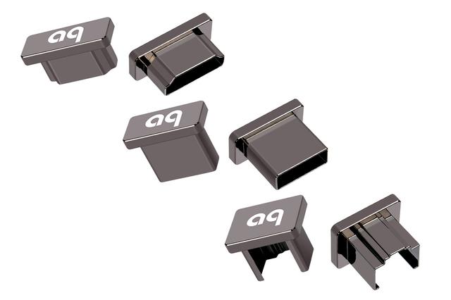 画像: 左からHDMI、USBタイプA、LAN端子用
