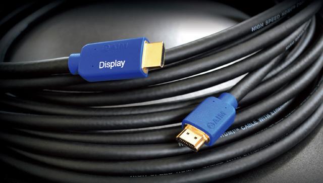 画像: エイム電子のHDMIケーブルの新製品「HDMI 18Gインストールケーブル」。4K/60p、18Gbpsの信号を安定して伝送できる。全数18Gbps信号の伝送検査を行なったのち出荷される