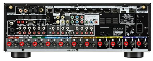 画像: AVR-X4500Hの主な仕様