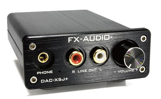 画像: FX-AUDIOのハイレゾ対応D/Aコンバーター&ヘッドホンアンプ
スタンダードモデル「DAC-X5J+」は、¥5,980で発売中