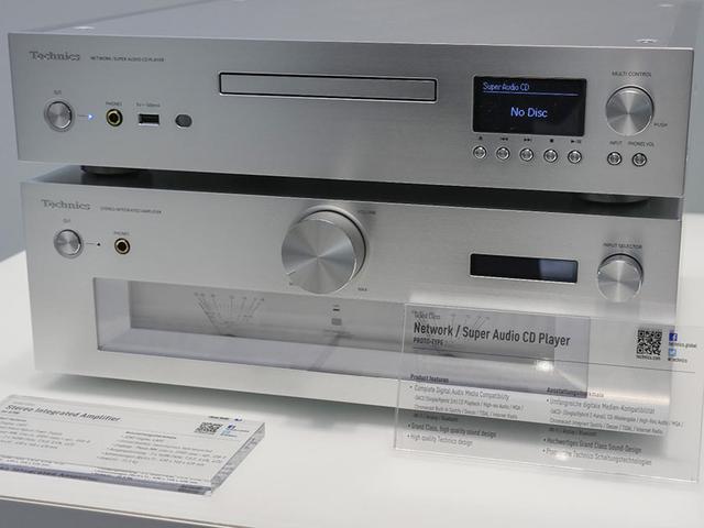 画像: テクニクスブランドで、ついにパナソニックがSACDプレーヤー(画像上段)のプロトタイプを発表。DVDオーディオとの戦争は過去の話となった