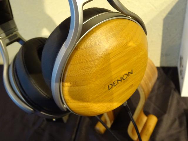 画像1: 孟宗竹を使った「AH-D9200」のハウジング。従来機「AH-D7200」ではアメリカン・ウォールナットを、「AH-D5200」ではナチュラル・ゼブラウッドをハウジング部に使用していた