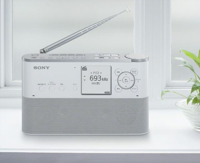 画像: ▲ポータブルラジオレコーダー「ICZ-R260TV」
