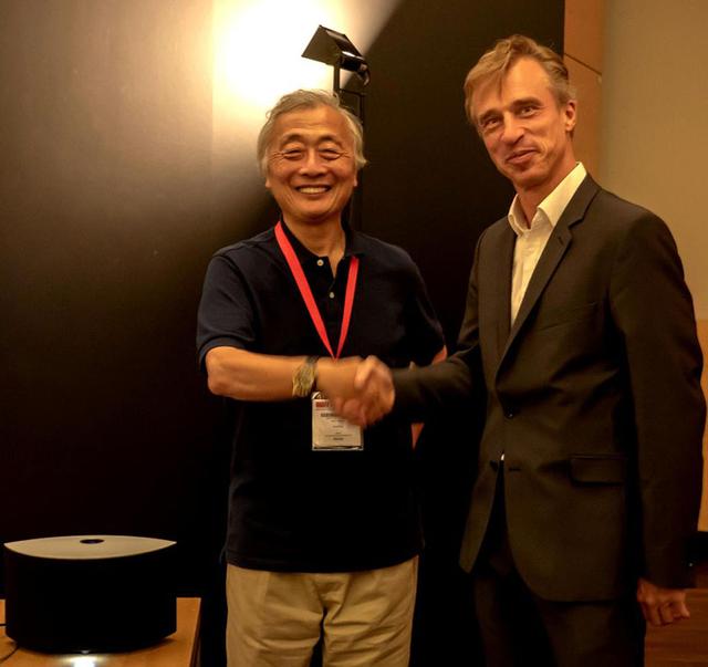 画像: ベルリン・フィルのトーンマイスター、クリストフ・フランケさんと