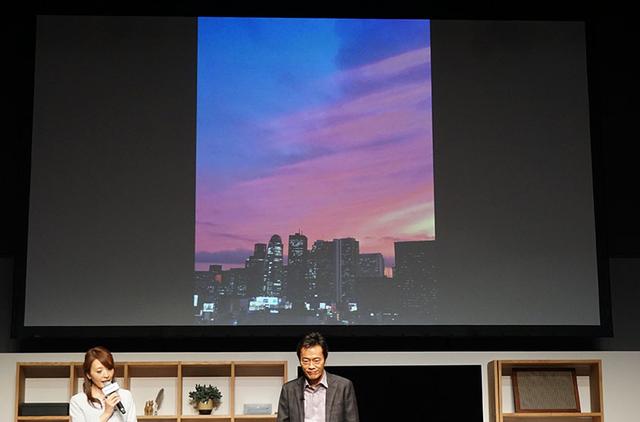画像: ▲遠藤氏が撮影した写真データをディーガにバックアップし、大画面で再生した