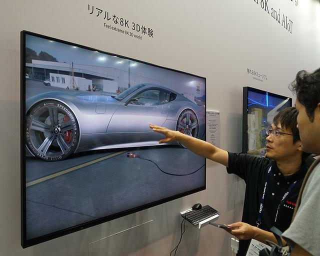 画像: ▲8K映像と3Dを合成した没入体験も提案されていた