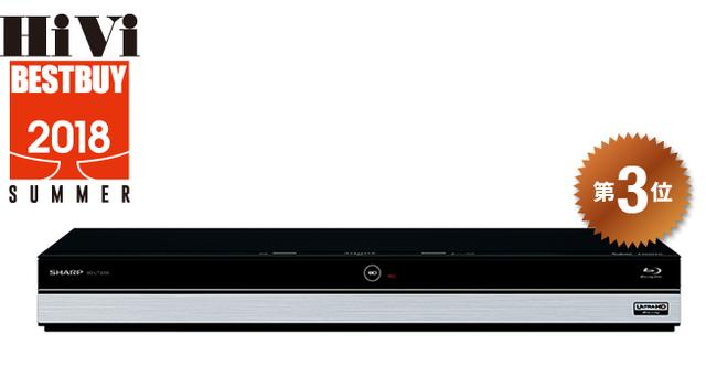 画像: 第3位:シャープ BD-UT3200