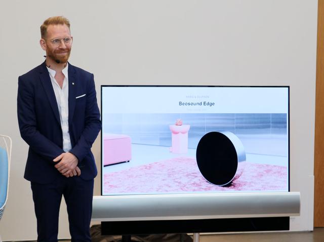 画像: Bang&Olufsenのマーケット担当ANDERS BUCHMANN氏
