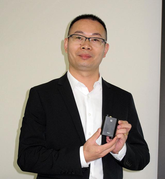 画像: FiiO社 副社長 兼 共同設立者 Kean Zhang(キーン・チャン)氏