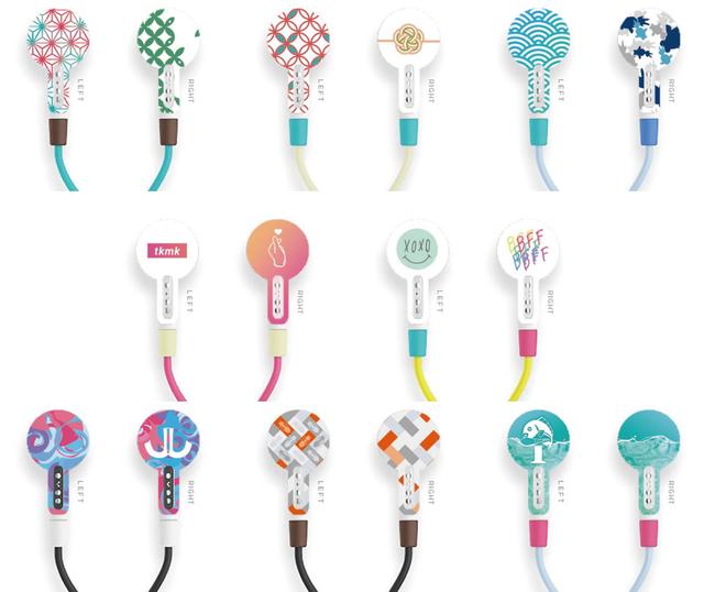 画像: カラフルな柄プリントで、ファッションアイテムにも最適。お洒落なBluetoothイヤホン「KOTORI 101++」が12月に発売