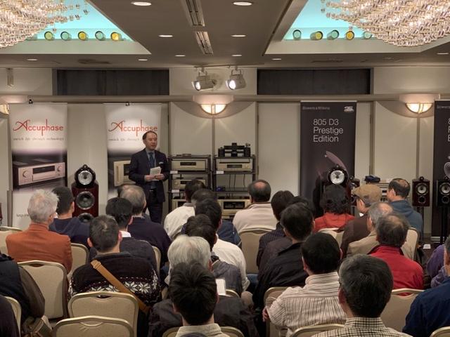 画像: B&Wとマランツの試聴中のようす。802D3 PEのセッティングは、最高の音を引き出すため、深夜0時過ぎまで続けられた。確かに、この日、素晴らしいサウンドが響いていた www.bowers-wilkins.jp