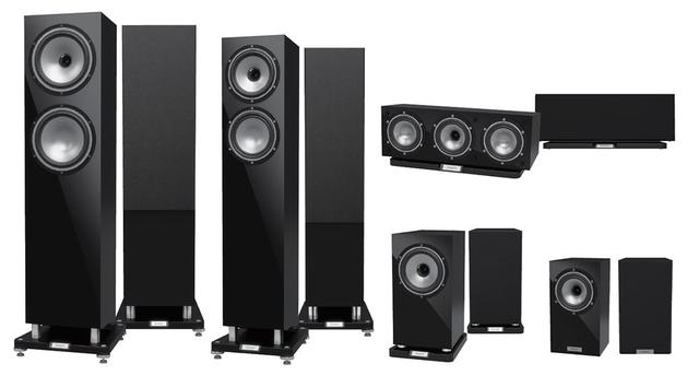 画像: 左からRevolution XT 8F、XT 6F、XT 6、XT Miniで、右側上段がセンター用の、XT Cとなる