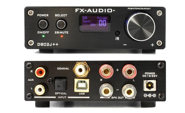 画像: FX-AUDIO-、デジタルアンプの新フラッグシップモデル「D802J++」を本日12月27日に発売。192kHz/24bitのハイレゾ音源の入力に対応した