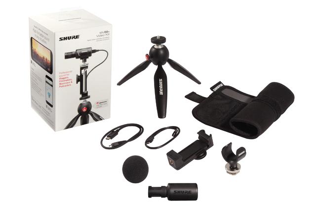 画像: SHURE、スマートホンによる高音質なビデオ撮影を可能にするポータブルマイクとビデオアクセサリーキット「MV88+ ビデオキット」を2月下旬に発売