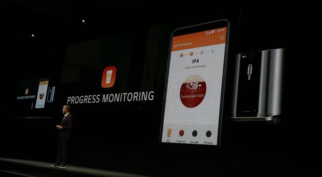画像: スマホアプリで、進行状態をモニターできる