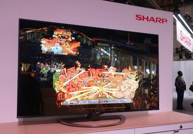 画像: 80型8Kテレビ