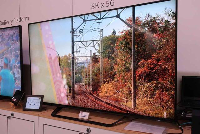 画像: 5Gによる8K伝送の実験