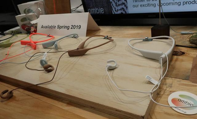 画像2: 【麻倉怜士のCES2019レポート17】日本のヘッドホン・ベンチャー、ambie。「環境音を聞くイヤホン」でアメリカ進出へ