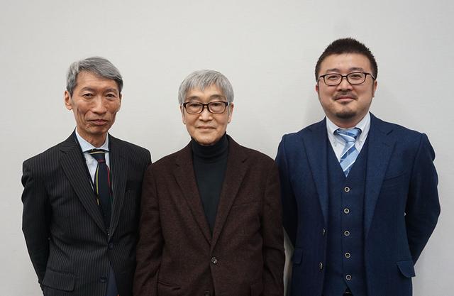 画像: 写真中央が協同組合 日本映画・テレビ録音協会の多良政司さんで、右が株式会社スタジオジブリの古城環さん、左はお馴染の潮晴男さん