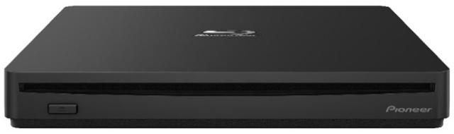 画像: Windows用ポータブルBD/DVD/CDライターのプレミアムモデル「BDR-XS07B-UHD」が、パイオニアから発売される。UHDブルーレイ再生や、オーディオCDの高品質再生を実現