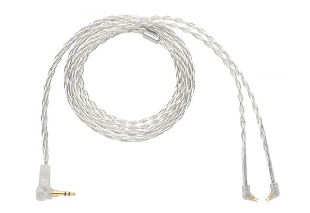画像1: 米ALO audio、高純度銀メッキ銅を8 本使用したアップグレードリケーブル「SXC 8 IEM Cable」のカスタム2pin対応3モデルを2/12に発売