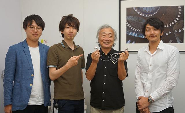 画像: 取材に協力いただいた皆さん。左から増山翔平さん、桑原英二さん、飛世速光さん