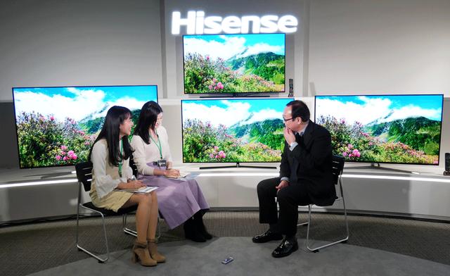 画像2: ハイセンスジャパン、有機ELテレビのフラッグシップモデル「55E8000」を4月に投入し、「国内シェア10%を狙う」と宣言。価格は23万円!