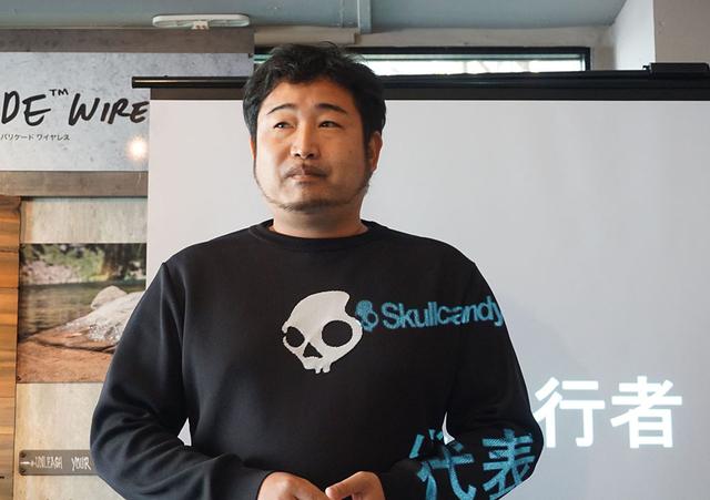 画像: スカルキャンディジャパンの代表執行者の大石哲也氏