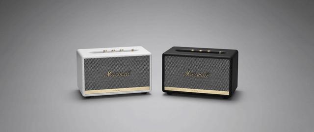 画像: Bluetoothスピーカー「ACTONII BT」。カラーリングはブラックとホワイトの2色を用意