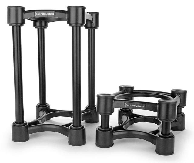 画像: 新製品の「ISO-130」。ショートパイプ(右)は高さ71mm、ロングパイプ(左)を使うと210mmとなる