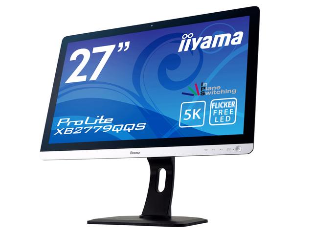 画像: 27型5K(5,120×2,880)対応 液晶ディスプレイ「iiyama ProLite XB2779QQS」