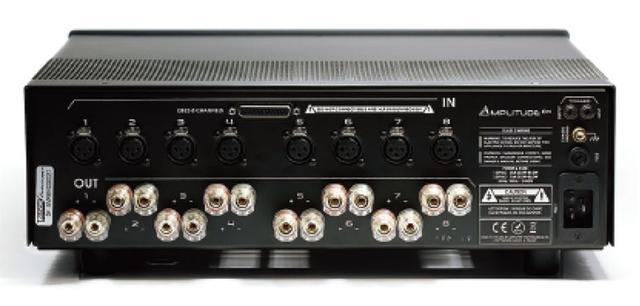 画像2: あのトリノフに、マルチチャンネルパワーアンプ「Amplitude 8M」が登場! 200W×8chの出力を備え、ホームシアターユースに最適だ。定価140万円で、4月15日から受注開始