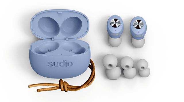画像: sudioの完全ワイヤレスイヤホン「TOLV」 ブルー
