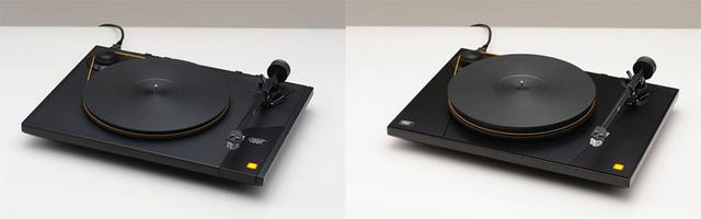 画像: ターンテーブルの「Studio Deck 2」(左)と「Ultra Deck 2」(右)